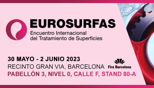 Aujor en Eurosurfas '23, encuentro internacional del tratamiento de superficies