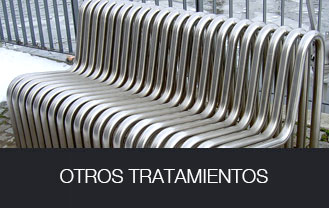 Otros tratamientos del acero inoxidable